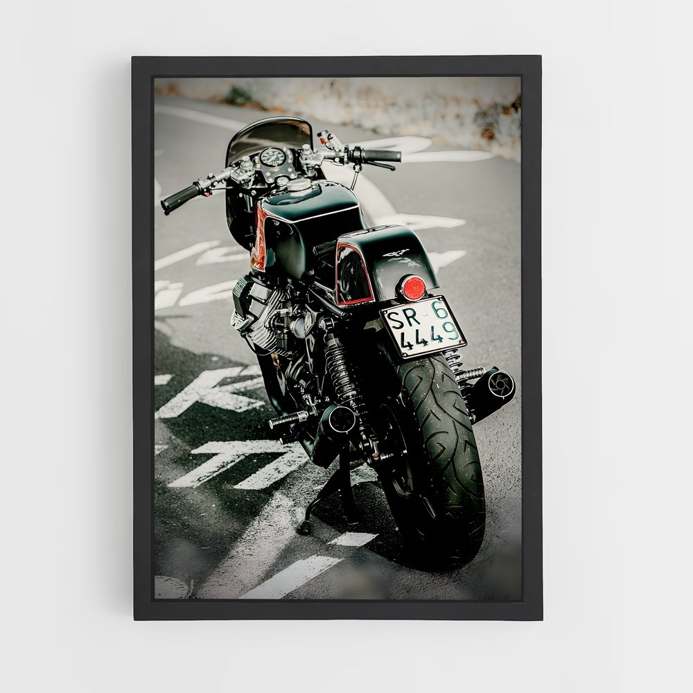 Poster Moto Guzzi élégant (vue 2)